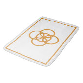Gouden Knoop Badmat (Gekanteld)