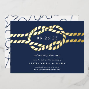 Gouden Knoop Zeevaart Save the Date Kaart