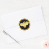 GOUDEN KNUPPEL RONDE STICKER (Envelop)