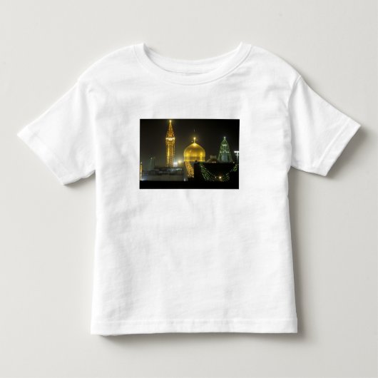 Gouden koepel van het Imam Reza-heiligdomcomplex b Kinder Shirts (Voorkant)