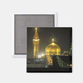 Gouden koepel van het Imam Reza-heiligdomcomplex b Magneet (Voorkant / Achterkant)