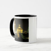 Gouden koepel van het Imam Reza-heiligdomcomplex b Mok (Voorkant links)