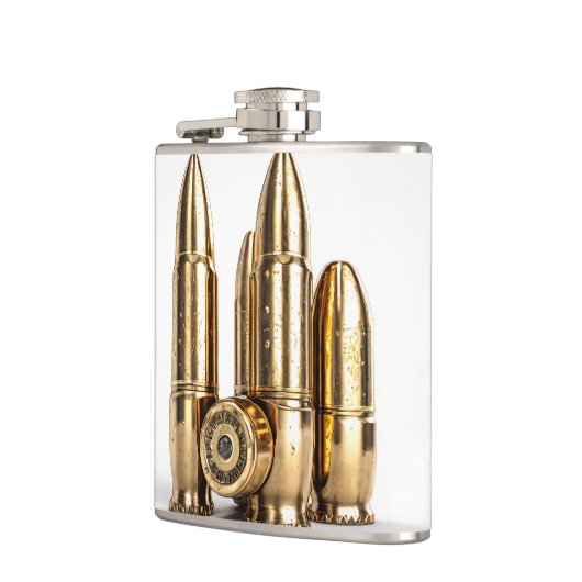 Gouden kogels op mijn zak #2 heupfles (Links)