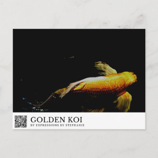 Gouden Koi Briefkaart