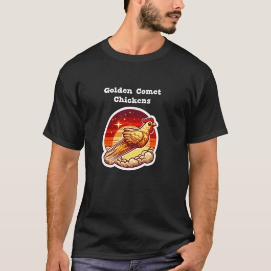 Gouden Komeet Kip T-shirt (Voorkant)