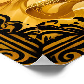 Gouden koningin poster (Hoek)