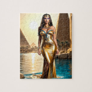 Gouden Koningin van de Nijl Legpuzzel