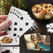 Gouden Koningin van de Nijl Pokerkaarten (Insitu)