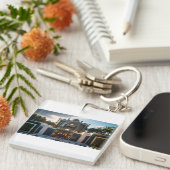 Gouden Koninklijk Paleis – AI-Generated Islamic-In Sleutelhanger (Voorkant Rechts)