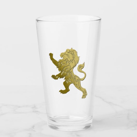 Gouden Koninklijke Leeuw Glas (Voorkant)