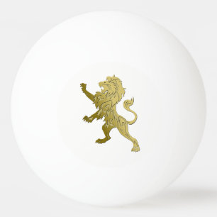 Gouden Koninklijke Leeuw Pingpongbal