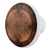 Gouden Koperen Glans Keramische Knop (Rechts)