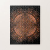 Gouden Koperen Glans Legpuzzel (Verticaal)