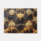 Gouden kosmische geometrie deurmat (Voorkant)
