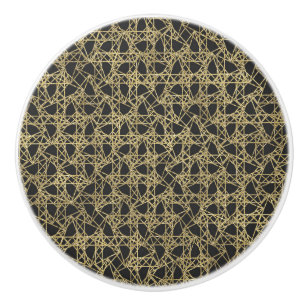 Gouden krab gouden moderne glamour unieke elegant keramische knop