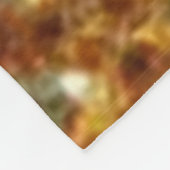 Gouden kralen fleece deken (Hoek)