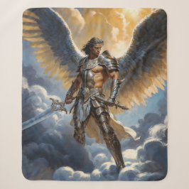 Gouden Krijger van de Hemel Aartsengel Michaël Sherpa Deken