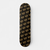 Gouden Kronen Persoonlijk Skateboard (Voorkant)
