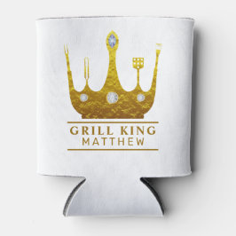 Gouden Kroon BBQ Grill King Maak Uw Eigen Blikjeskoeler
