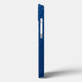 Gouden Kroon Boven Stijlvolle Letter E Case-Mate iPhone Case (Achterkant / Links)