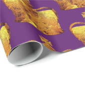 Gouden kroon inpakpapier (Rol Hoek)