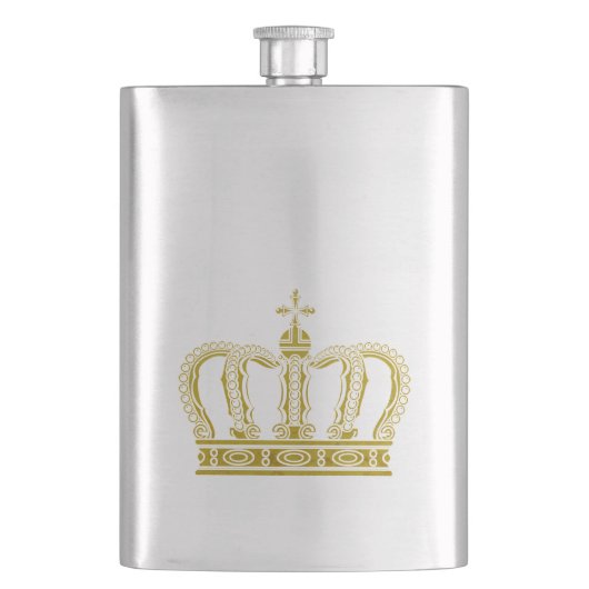 Gouden Kroon + jouw ideeën Flacon (Voorkant)