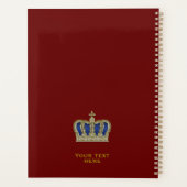 Gouden Kroon - luxe koninklijke 5 Planner (Achterkant)