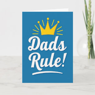 Gouden Kroon Papa's Regel Kaart