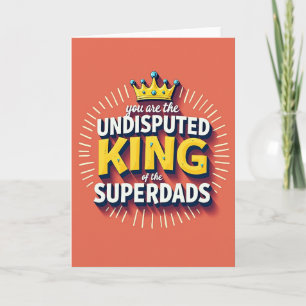 Gouden Kroon Superpapa kaart