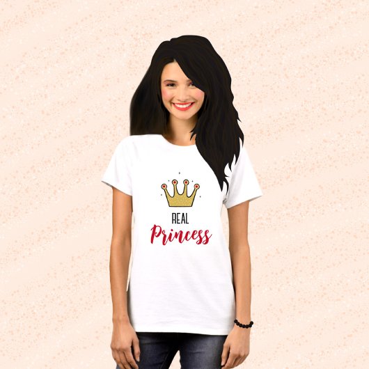 Gouden kroon t-shirt