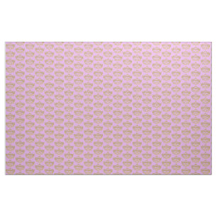 Gouden Kroon Tiara stofpatroon lila roze backgrd Stof