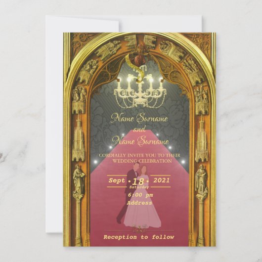 Gouden kroonluier kaart (Voorkant)