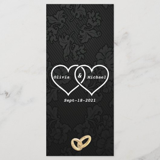 Gouden kroonluier menu (Achterkant)