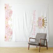 Gouden Kroonprinses Verjaardag Achtergrond Fotohok Wandkleed (In Situ (horizontaal))