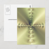 Gouden Kruis Briefkaart (Voorkant / Achterkant)