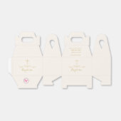 Gouden Kruis en Laurels Bedankdoosjes (Uitgevouwen)