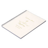 Gouden Kruis en Laurels Notitieboek (Linkerzijde)