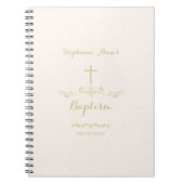 Gouden Kruis en Laurels Notitieboek (Voorkant)