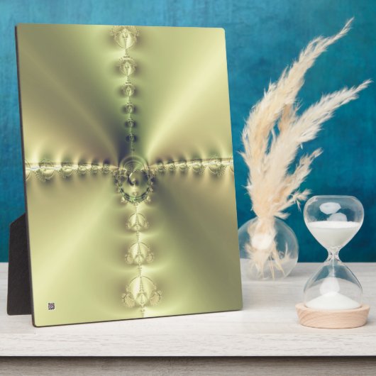Gouden Kruis Fotoplaat (Zijkant)
