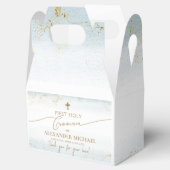 Gouden Kruis Jongen Dank U Eerste Heilige Communie Bedankdoosjes (Geopend)