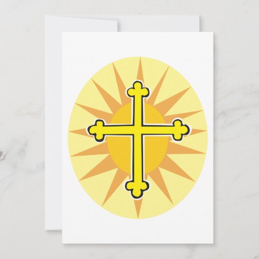 Gouden Kruis Kaart (Voorkant)