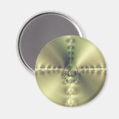 Gouden Kruis Magneet (Voorkant / Achterkant)