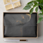 Gouden Kruis op een Steen Tissuepapier (Geschenk)