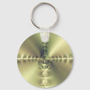 Gouden Kruis Sleutelhanger