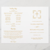 gouden kruiskatholieke weduwenmassaprogramma (Voorkant)