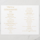  gouden kruiskatholieke weduwenmassaprogramma (Achterkant)