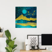 Gouden Kudde Poster (Thuiskantoor)