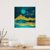 Gouden Kudde Poster (Keuken)