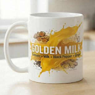 Gouden Kurkuma Latte Botanisch Recept Koffiemok