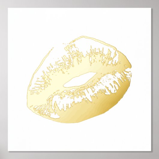 Gouden kus folie afdrukken (Voorkant)